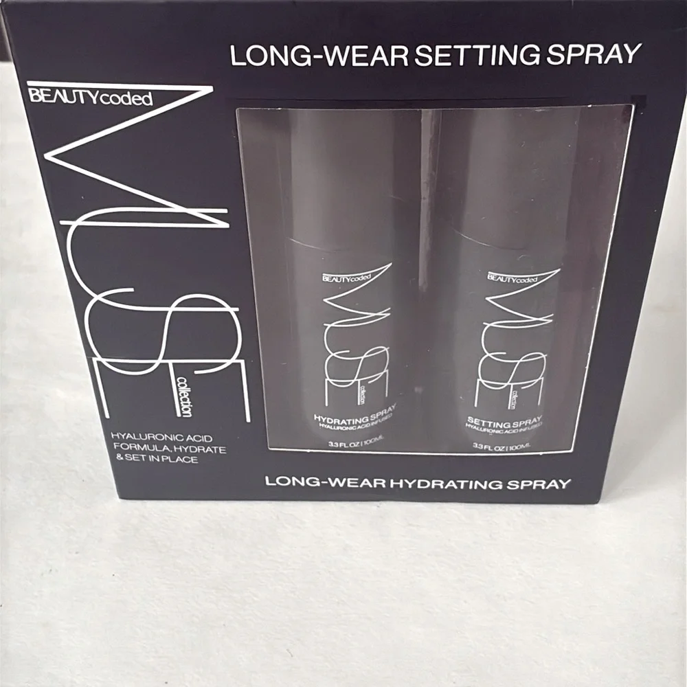 🌿Beauty Coated Muse Collection Long-Wear Setting Spray Duo